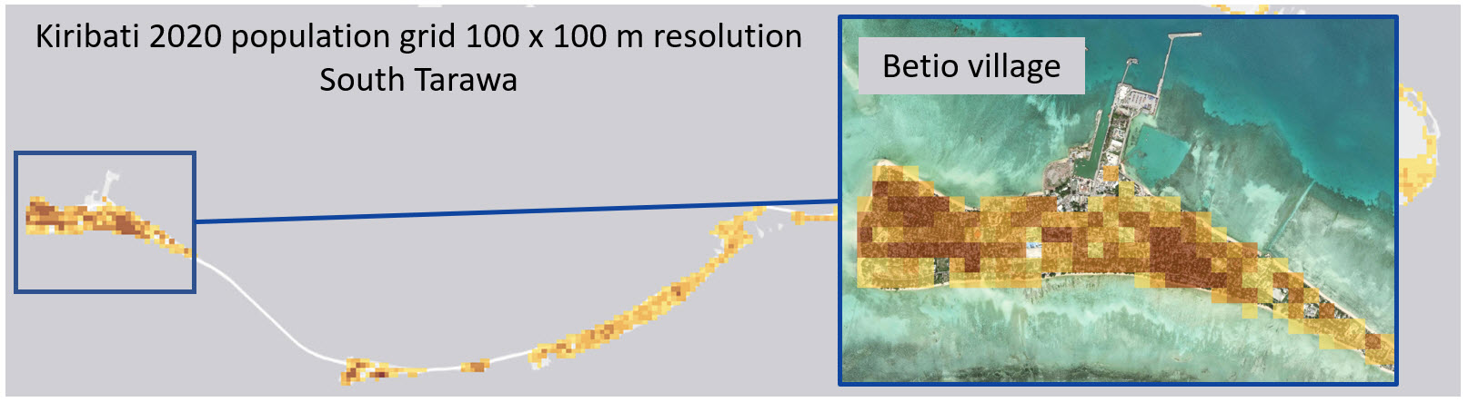 Betio Population Grid